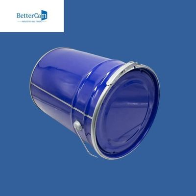 خرید سطل فولادی 20 لیتری قابل انباشته، سطل های خالی رنگ با درب online manufacture