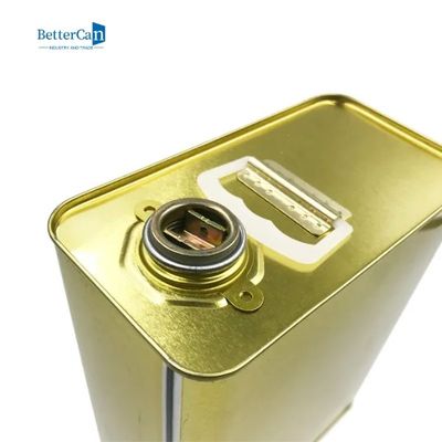 خرید قوطی رنگ خالی روغن موتور قوطی رنگ مستطیلی خالی 1 گالن با درپوش پیچ فشار online manufacture