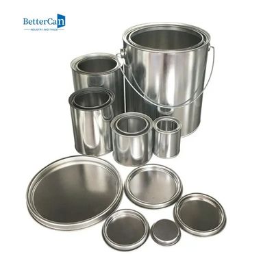 خرید قوطی های رنگ بدون خط کوچک قوطی های رنگ فلزی گرد با درب online manufacture