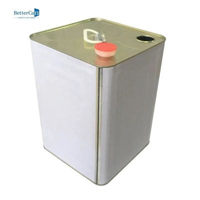 خرید بسته بندی هوابند ظروف صفحه قلع رنگ خودرو سطل فلزی 20 لیتری با درب پلاستیکی online manufacture