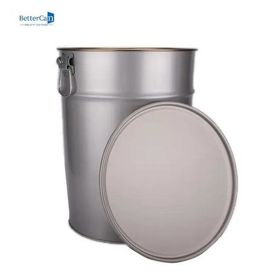خرید سطل های فلزی بزرگ 25 لیتری، سطل خالی رنگ بادوام با نوار فوم مهر و موم شده online manufacture
