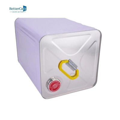 خرید سطل فلزی خالی قلع سطل رنگ مربعی 20 لیتری با درب فلزی online manufacture