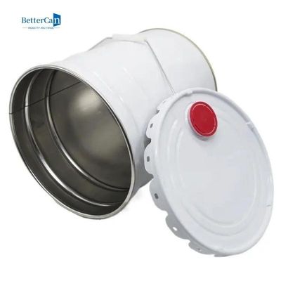خرید سطل قلع گرد 0.28-0.43 میلی متری رنگ تزئینی که محکم مهر و موم شده است online manufacture