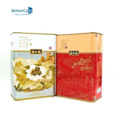 خرید تولید کنندگان قوطی قلع روغن زیتون 3 لیتری مستطیلی بدون دسته online manufacture