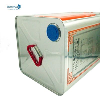 خرید ظرف 15 لیتری قلع روغن خوراکی فلزی خالی با دسته online manufacture
