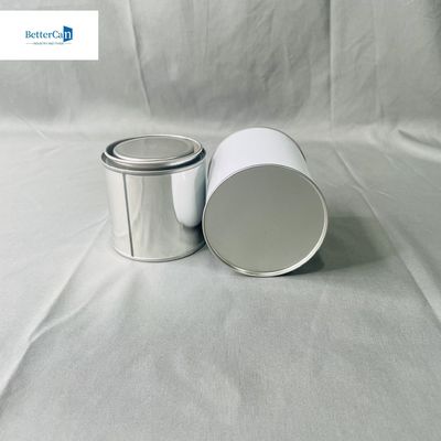 خرید قوطی های خالی رنگ گرد 2.5 لیتر قوطی های قوطی 500 میلی لیتر رنگ گرد پوشش سفید online manufacture