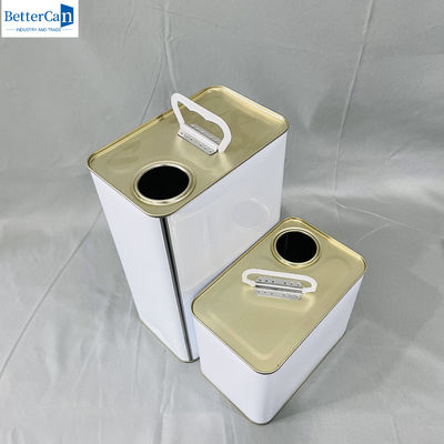خرید خالي 5L رنگ قوطی قوطی مستطیل قوطی قوطی های کوچک رنگ online manufacture