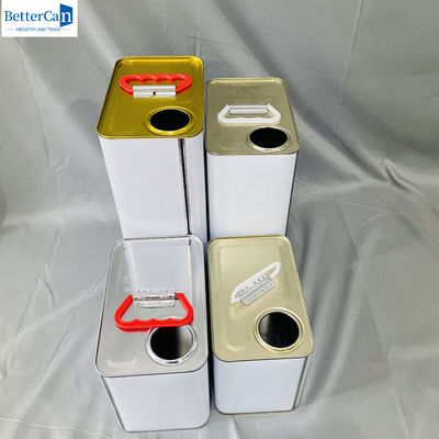 خرید مواد بسته بندی رنگ 250 میلی لیتر قوطی های فلزی 5 لیتر با پوشه پلاستیکی قوطی های قوطی بسته بندی online manufacture