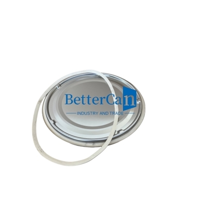 خرید سطل سفید 10 لیتری با نوار لاستیکی واشر با ضخامت 0.28 میلی‌متر و حلقه قفل موجود است. online manufacture