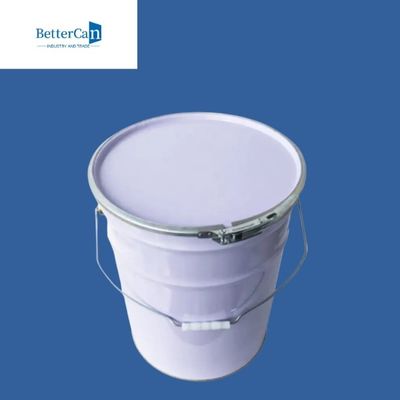 سطل رنگ فلزی 16 لیتری درام سطلی 5 گالن بدون BPA با درب