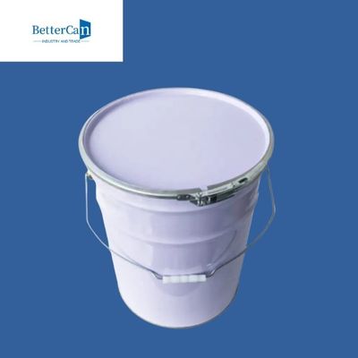 سطل رنگ سفید خالی 20 لیتری 5 گالن با ارتفاع قابل تنظیم