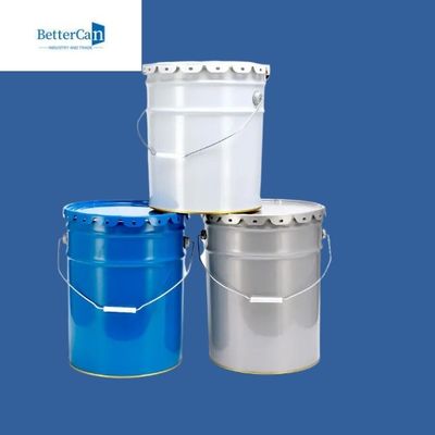 سطل رنگ فلزی ISO9001 سطل فولادی 3.5 گالن برای بسته بندی روغن