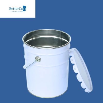 سطل رنگ فلزی مخروطی 5 لیتری - درام فلزی 20 لیتری برای نگهداری مایعات
