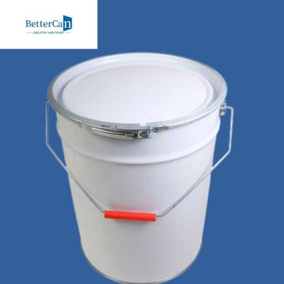 سطل رنگ فلزی ISO9001 سطل فولادی 3.5 گالن برای بسته بندی روغن