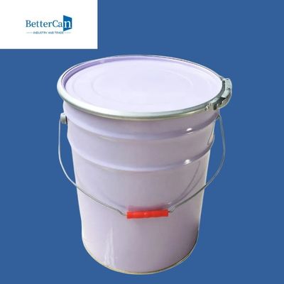 سطل رنگ فلزی ISO9001 سطل فولادی 3.5 گالن برای بسته بندی روغن