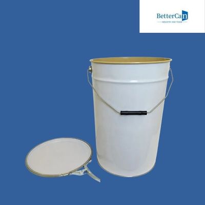 سطل رنگ فلزی 0.28-0.35 میلی متری 25 لیتری درام فلزی مواد قلع دوستدار محیط زیست