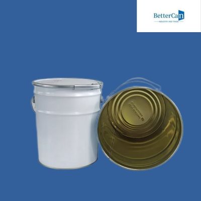 ISO9001 سطل آلومینیومی 5 گالن، سطل فلزی رنگ شده