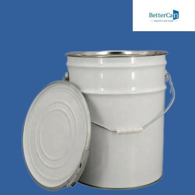 سطل قلع 5 گالن رنگ، سطل فلزی 20 لیتری با درب