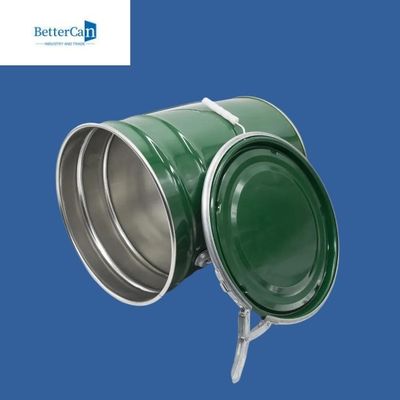 سطل فلزی 3.5 گالن و سطل فولادی 5 گالن با درب
