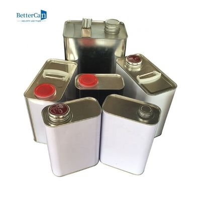 قوطی های قلع شخصی سازی شده سفارشی 178x110x240 میلی متری روغن موتور سبک F