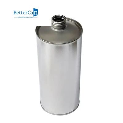 ظروف قلع فلزی مربعی 1 لیتری مسطح L105*W60*H180 با درب پیچ