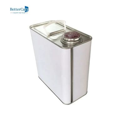 قوطی های حلبی رنگ 2 لیتری روغن موتور Square Marine با روکش پیچ