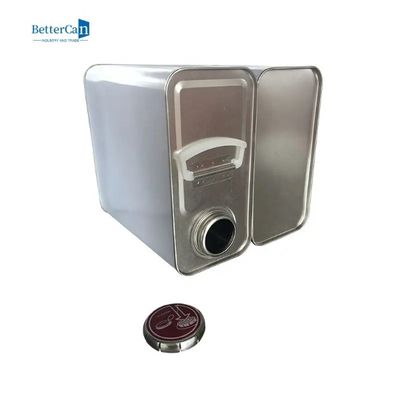 قلع روغن موتور ISO90001 قلع بسته بندی فلزی 4 لیتری 1 گالن F سبک با درب فلزی