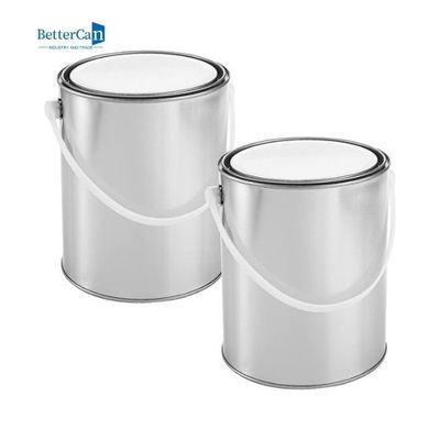 قوطی های رنگ قدیمی را بازیافت کنید قوطی های رنگ مستطیلی 5 لیتری خالی کوارت