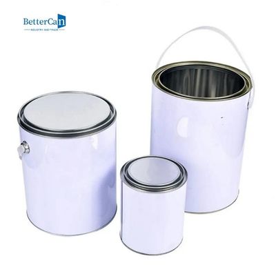 سطل رنگ 1 گالن 4 لیتری ظروف قلع رنگ فلزی تولید کنندگان