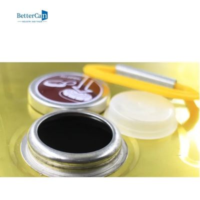 قوطی رنگ مربعی قوطی رنگ فلزی سفارشی 5 گالن دارای تاییدیه ISO9001