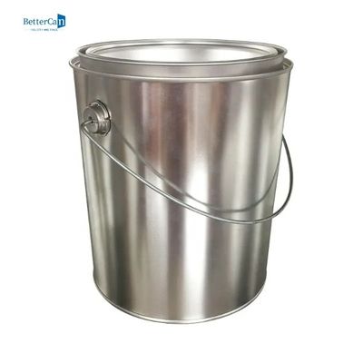 قوطی رنگ گرد قوطی رنگ 4 لیتری قوطی رنگ گالن فلزی خالی