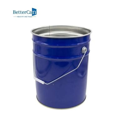 سطل 5 گالن سفارشی سطل سطل فلزی 10 لیتری بسته قابل انباشته شدن
