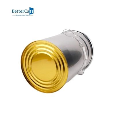 سطل 5 گالن سفارشی سطل سطل فلزی 10 لیتری بسته قابل انباشته شدن