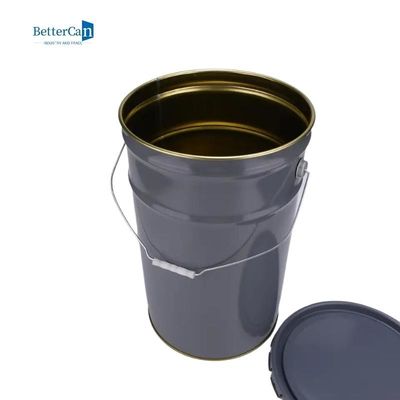سطل رنگ خالی 25 لیتری محافظ پوشش جوشکاری سفید