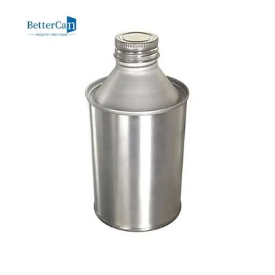 قوطی رنگ صنعتی استوانه ای آرم بسته بندی چسب بریده شده قوطی رنگ خالی 250 میلی لیتری
