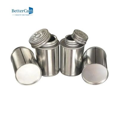 قوطی های رنگ صنعتی 118 میلی لیتر قوطی های استوانه ای برای بسته بندی سیمان چسب PVC / CPVC