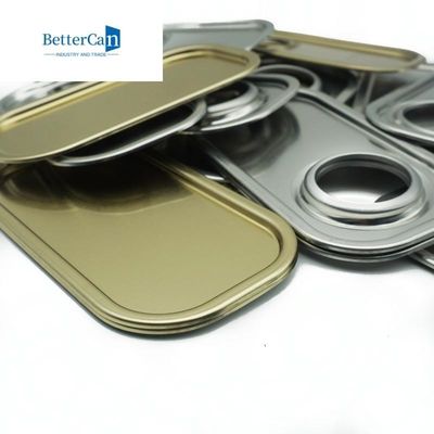 اجزای قلع قوطی مستطیلی 0.23mm / 0.28mm / 0.30mm
