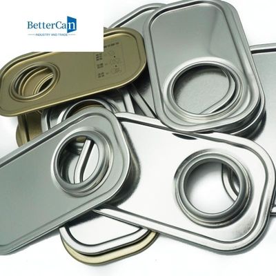 اجزای قلع قوطی مستطیلی 0.23mm / 0.28mm / 0.30mm