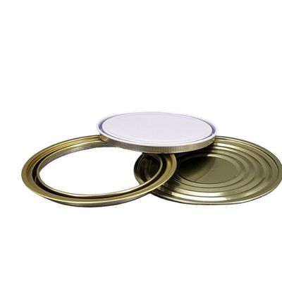 5 لیتر قوطی قوطی حلقه پایان های پایین 0.25mm ضخامت قوطی قوطی حلقه اجزای موج تراش
