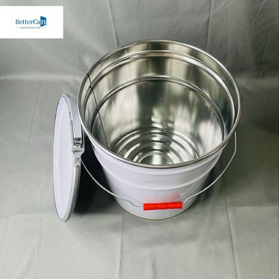 10 لیتر قوطی مخروطی با قفل حلقه قوطی قوطی OEM 5L Sika Bucket سطل فلزی