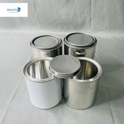 1/2 پینت ماشین رنگ قوطی قوطی با پوشش فلزی OEM 250ml تا 5 لیتر اتوماتیک قوطی