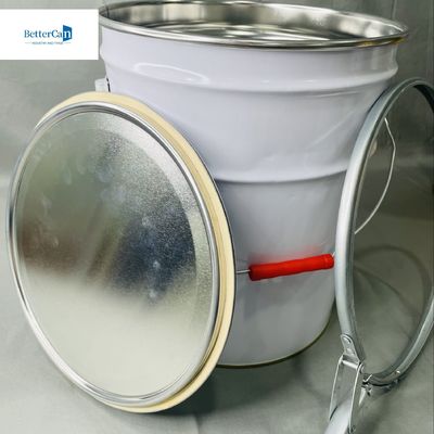 OEM خالی پوشش داده شده 10 لیتر میله برای رنگ بسته بندی UK فلز
