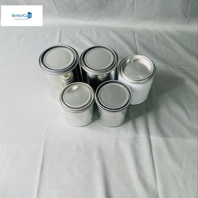 چسب پوششی سفید رنگ چسب چپک قوطی قوطی دور ظرف مقاوم در برابر مواد شیمیایی
