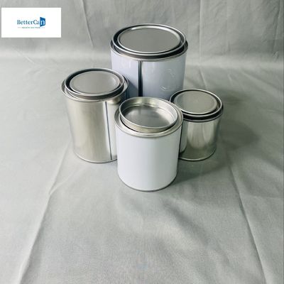 ظرف های قوطی 250 میلی لیتر رنگ آمیزی قوطی های کوچک 500 میلی لیتر قوطی با پوشش