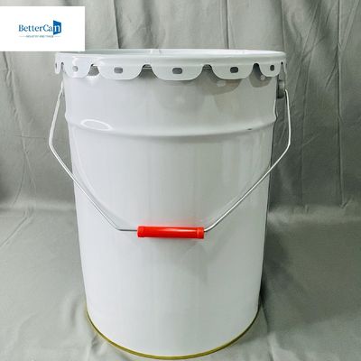 10 لیتر سطل فلزی با سرپوش 2.2 گالن بسته بندی مایع خالی پوشانده