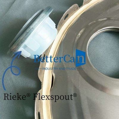0.35mm ضخامت قوطی قوطی قوطی با Rieke Flexspout لوازم جانبی قوطی 0.38mm اندازه قوطی